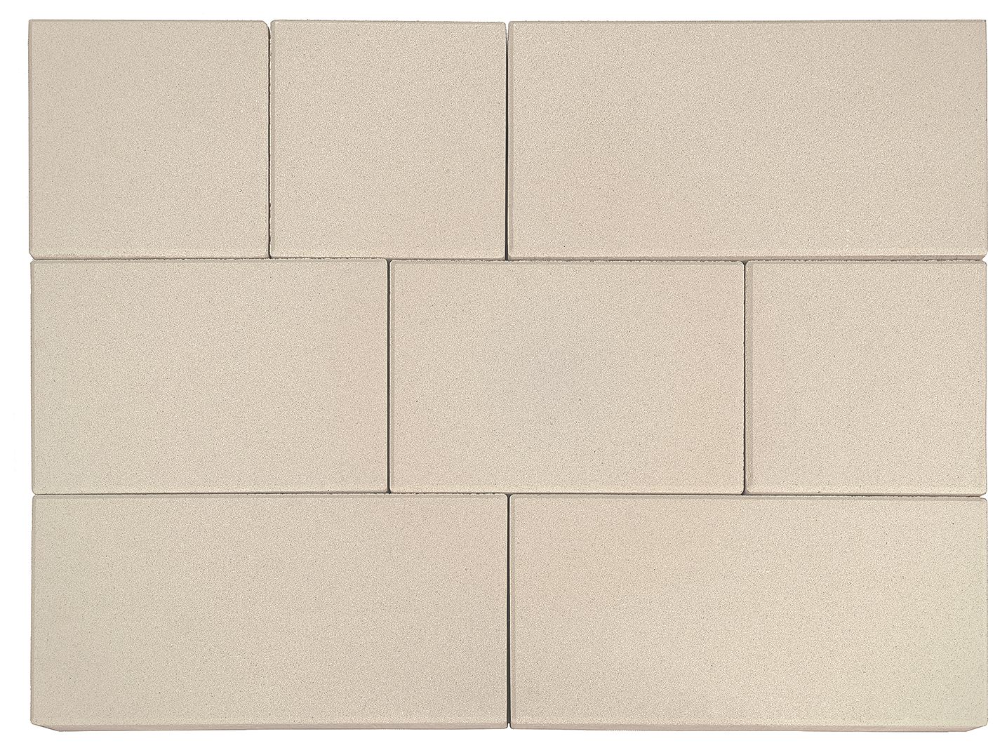 Тротуарная плитка BRAER II «Триада» Color Mix «ЖЕМЧУГ»