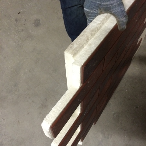 Burgund Rustik, Толщина 60 мм, Фасадные Термопанели Rufford