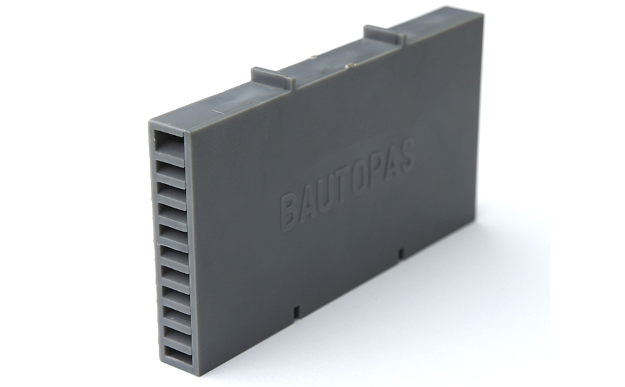 Вентиляционно-осушающая коробочка BAUT темно-серая, 115*60*12 мм
