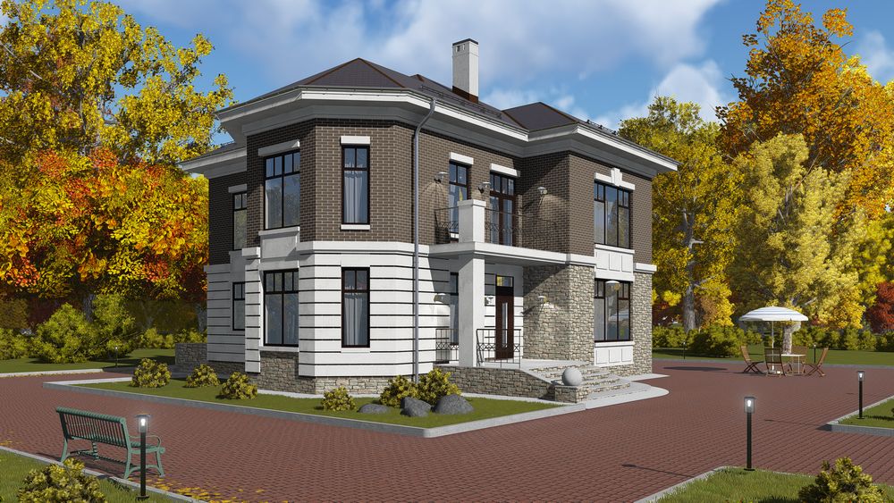 Облицовочный пустотелый, М-150,120x250x88, коричневый, Керма